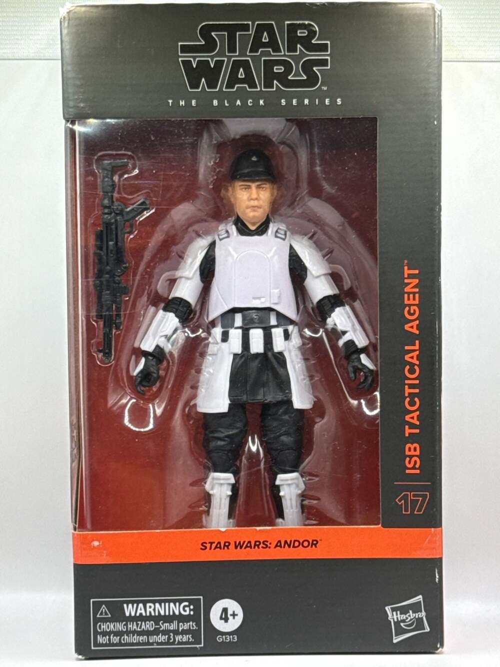 Hasbro Star Wars The Black Series ISB Tactical Agent Action Figure #17